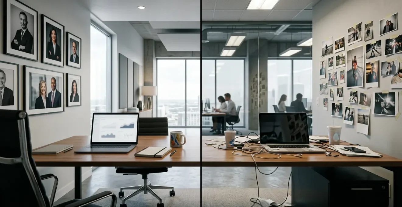 Comparaison entre photographie professionnelle et amateur pour l'image d'entreprise